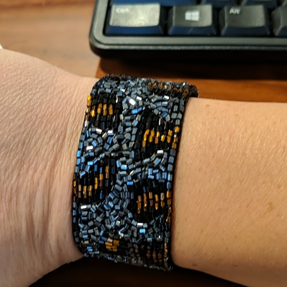 Animal Print Wrap Bracelet - Picture 3 of 3